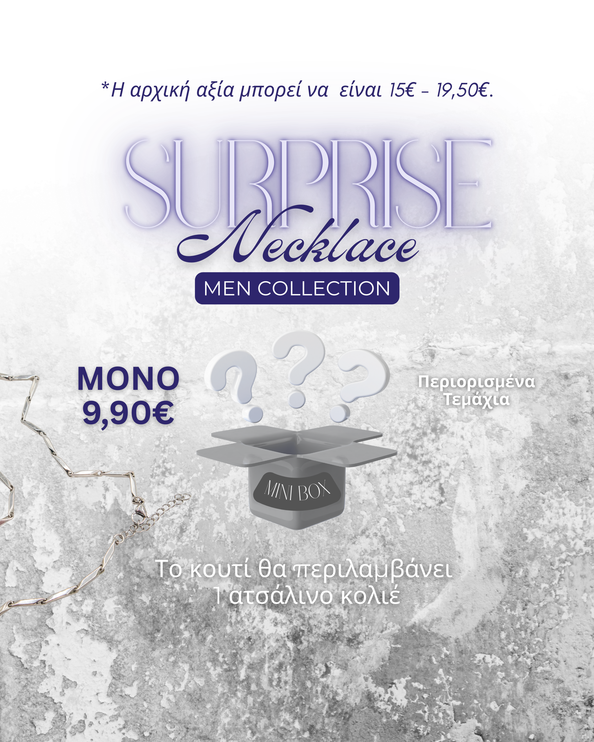 Surprise Necklace Box - Men Collection