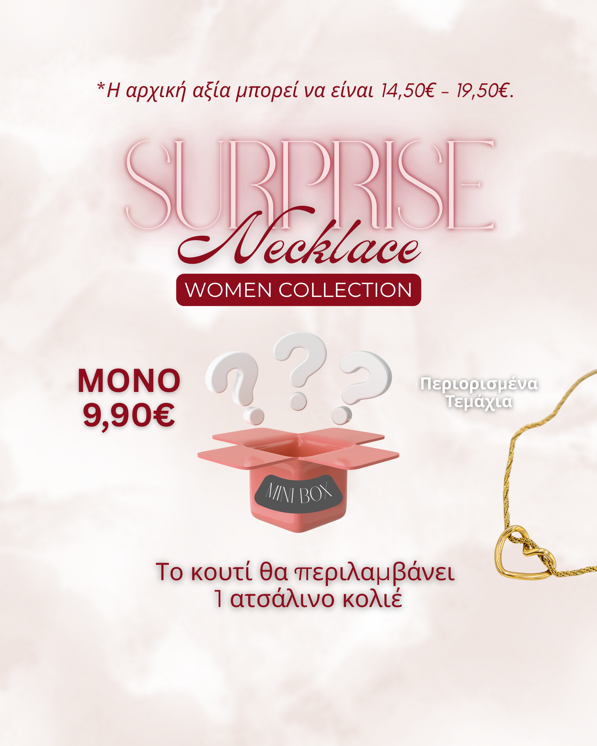Surprise Necklace Box - Women Collection