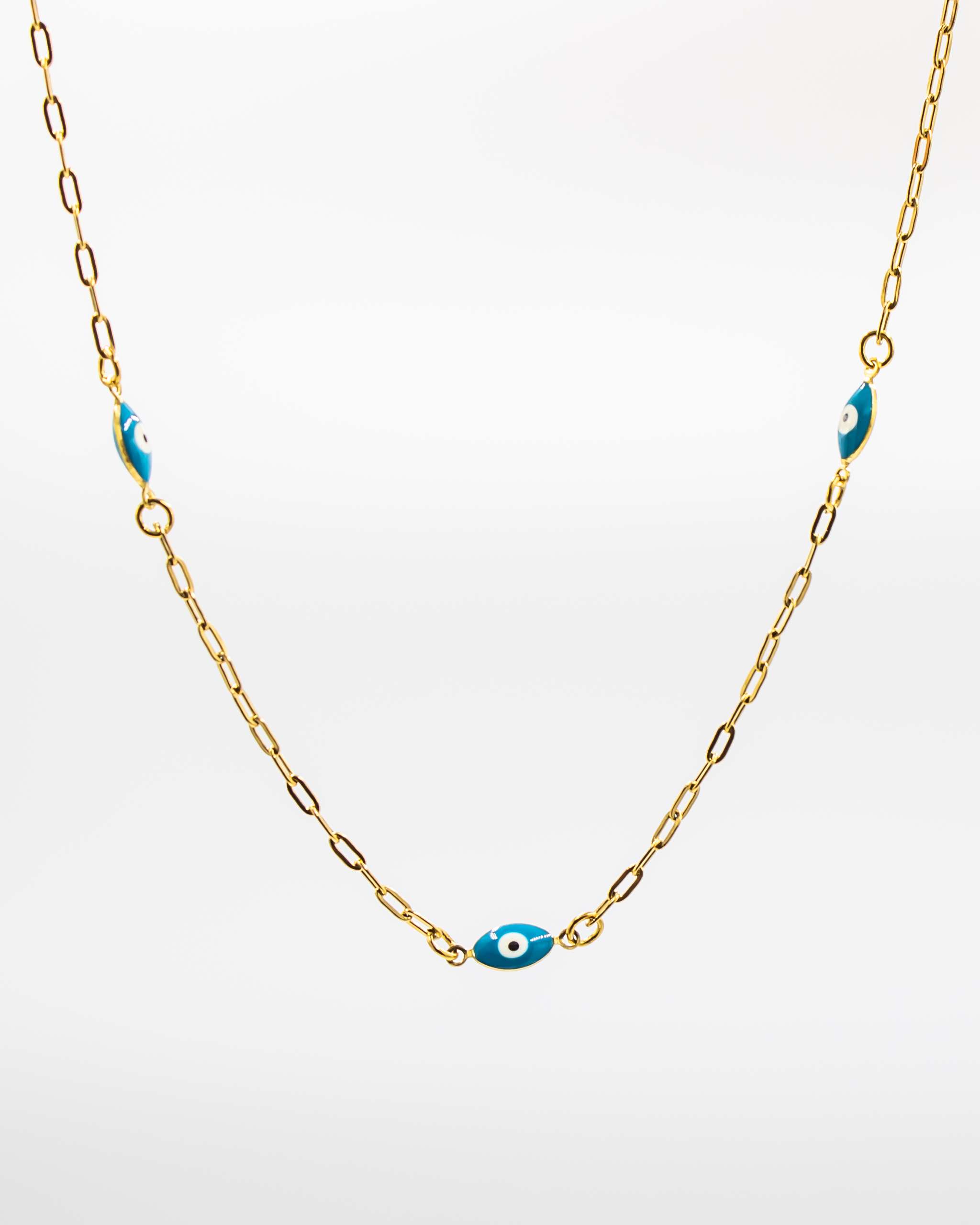 Triple Gaze Necklace