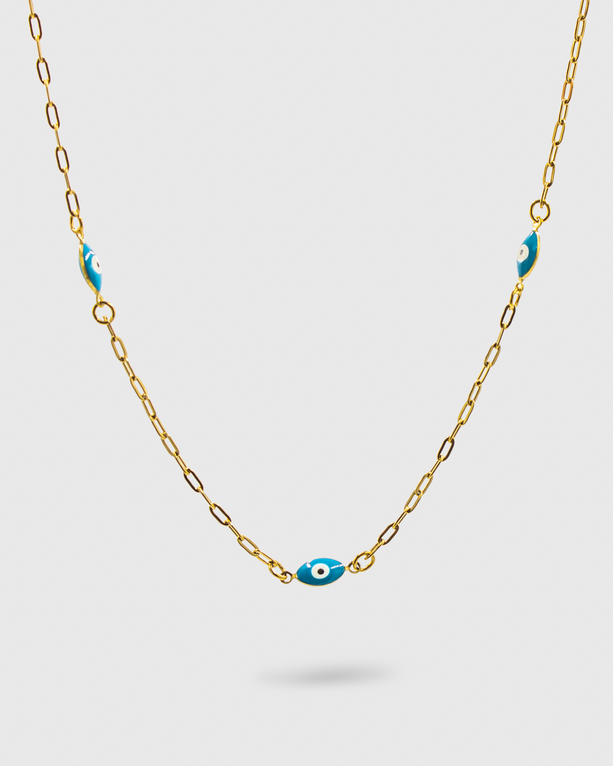 Triple Gaze Necklace