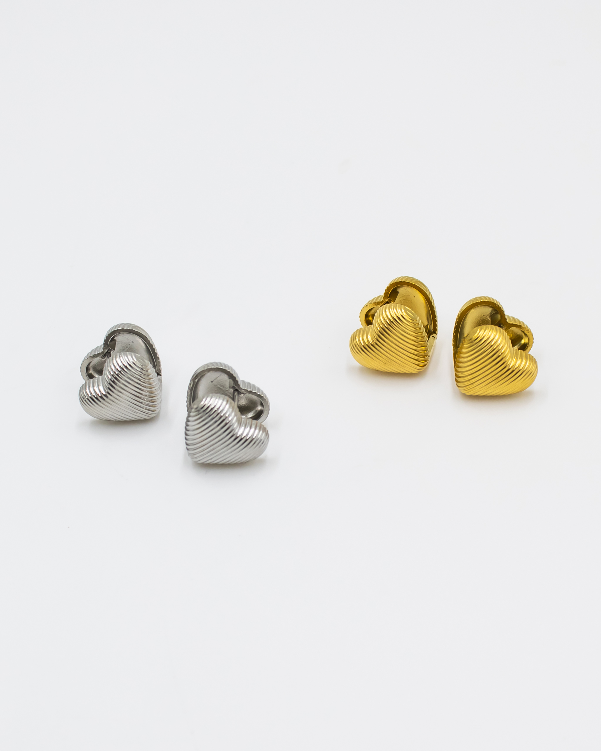 Twin Hearts Earrings